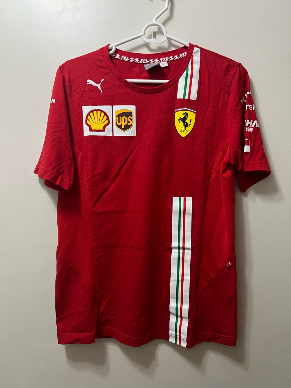 Puma Red Ferrari T-shirt SMALL